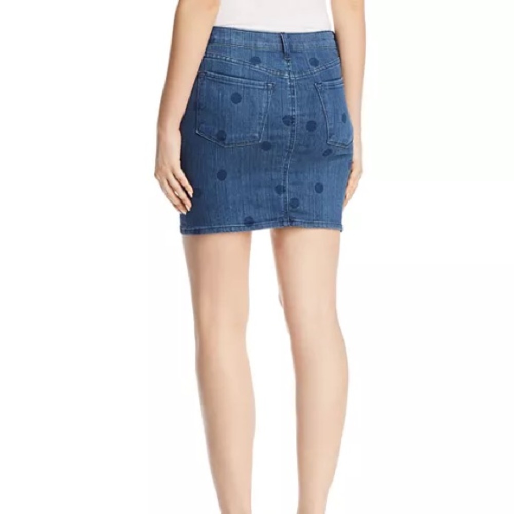 J Brand Layla Denim Mini Skirt in Aerial - Picture 5 of 5